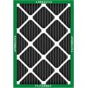 imageFilterbuy 10x10x1 Air Filter MERV 8 MPR 700 Odor Eliminator Replacement 6Pack Electrostatic Pleated HVAC AC Furnace Filters wActivated Carbon Made in USA Actual Size 950 x 950 x 07520x24x1