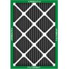 imageFilterbuy 10x10x1 Air Filter MERV 8 MPR 700 Odor Eliminator Replacement 6Pack Electrostatic Pleated HVAC AC Furnace Filters wActivated Carbon Made in USA Actual Size 950 x 950 x 07512x18x1