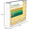 imageFilterbuy 20x25x5 Air Filter MERV 11 Allergen Defense 1Pack Pleated HVAC AC Furnace Air Filters for Honeywell FC100A1037 Lennox X6673 Carrier ampamp More Actual Size 1988 x 2475 x 438 Inches16x25x3