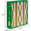 imageFilterbuy 20x25x5 Air Filter MERV 11 Allergen Defense 1Pack Pleated HVAC AC Furnace Air Filters for Honeywell FC100A1037 Lennox X6673 Carrier ampamp More Actual Size 1988 x 2475 x 438 Inches21x235x5