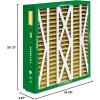 imageFilterbuy 20x25x5 Air Filter MERV 11 Allergen Defense 1Pack Pleated HVAC AC Furnace Air Filters for Honeywell FC100A1037 Lennox X6673 Carrier ampamp More Actual Size 1988 x 2475 x 438 Inches245x27x5