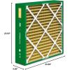 imageFilterbuy 20x25x5 Air Filter MERV 11 Allergen Defense 1Pack Pleated HVAC AC Furnace Air Filters for Honeywell FC100A1037 Lennox X6673 Carrier ampamp More Actual Size 1988 x 2475 x 438 Inches24x25x5