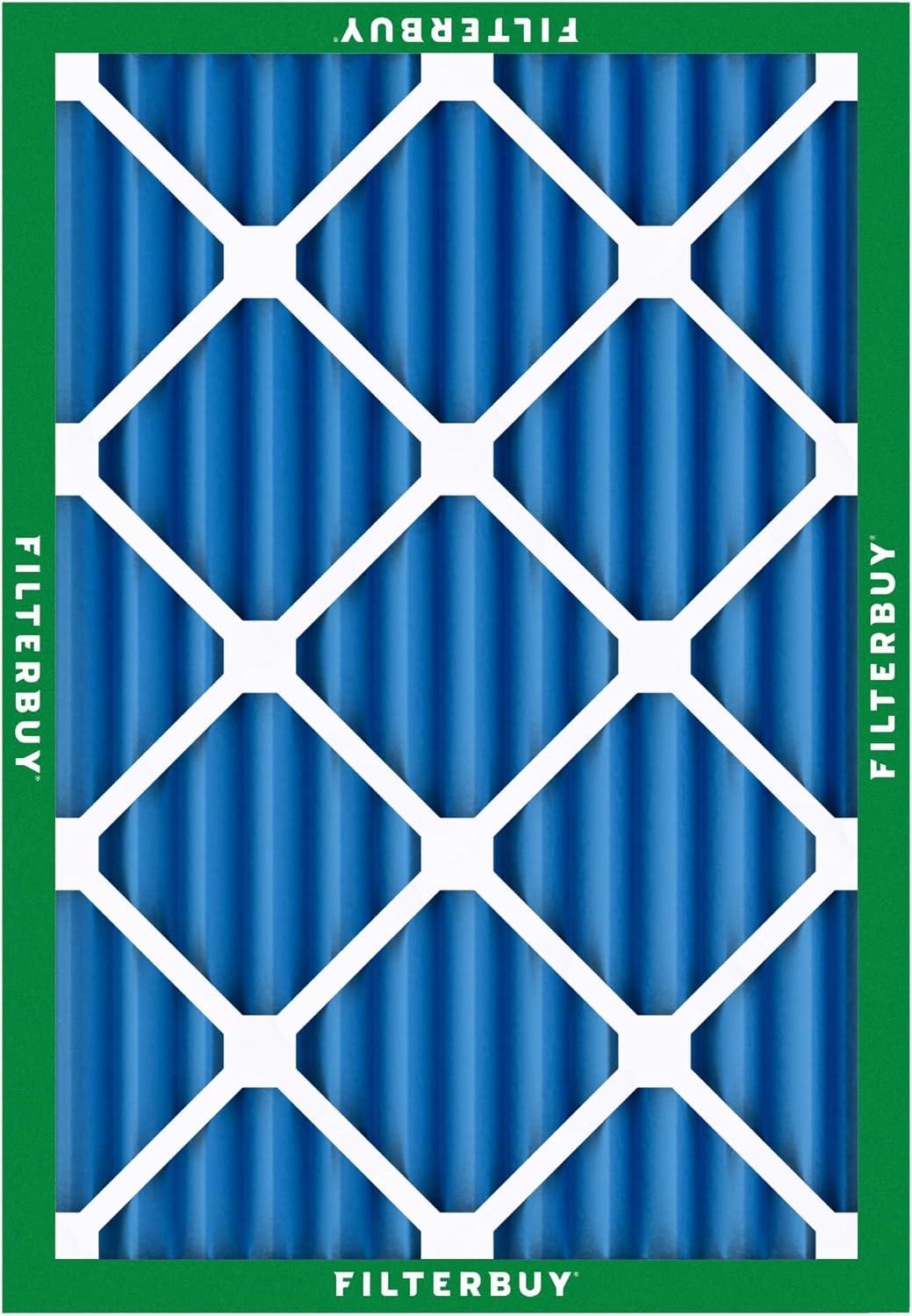 imageFilterbuy 10x17x2 Air Filter MERV 13 Optimal Defense 1Pack Pleated Outer Filters Replacement for WEN 3410902430272 Air Filtration System Actual Size 969 x 1656 x 175 Inches10x17x2