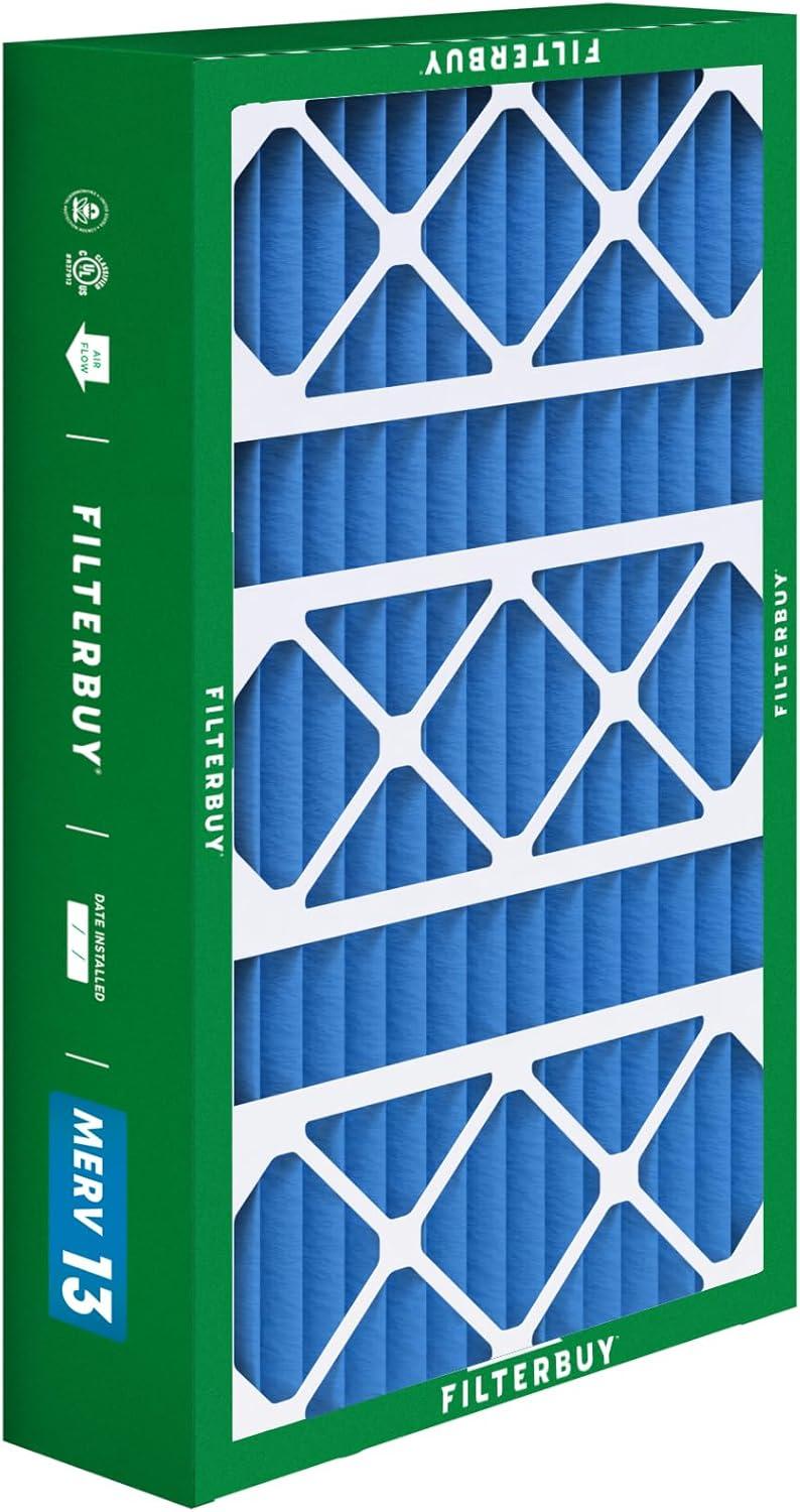 imageFilterbuy 10x17x2 Air Filter MERV 13 Optimal Defense 1Pack Pleated Outer Filters Replacement for WEN 3410902430272 Air Filtration System Actual Size 969 x 1656 x 175 Inches1575x2763x350