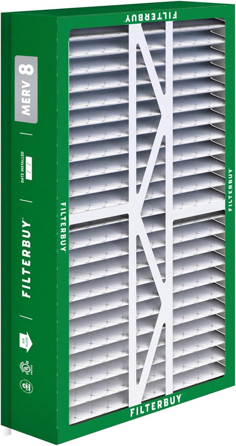 imageFilterbuy 10x17x2 Air Filter MERV 8 Dust Defense 4Pack Pleated Outer Filters Replacement for WEN 3410902430272 Air Filtration System Actual Size 969 x 1656 x 175 Inches175x27x5