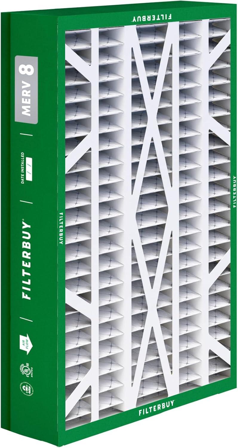 imageFilterbuy 10x17x2 Air Filter MERV 8 Dust Defense 4Pack Pleated Outer Filters Replacement for WEN 3410902430272 Air Filtration System Actual Size 969 x 1656 x 175 Inches145x27x5