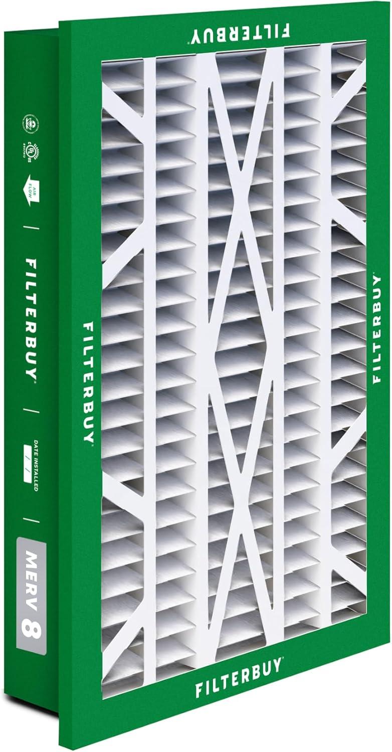 imageFilterbuy 10x17x2 Air Filter MERV 8 Dust Defense 4Pack Pleated Outer Filters Replacement for WEN 3410902430272 Air Filtration System Actual Size 969 x 1656 x 175 Inches20x30x5
