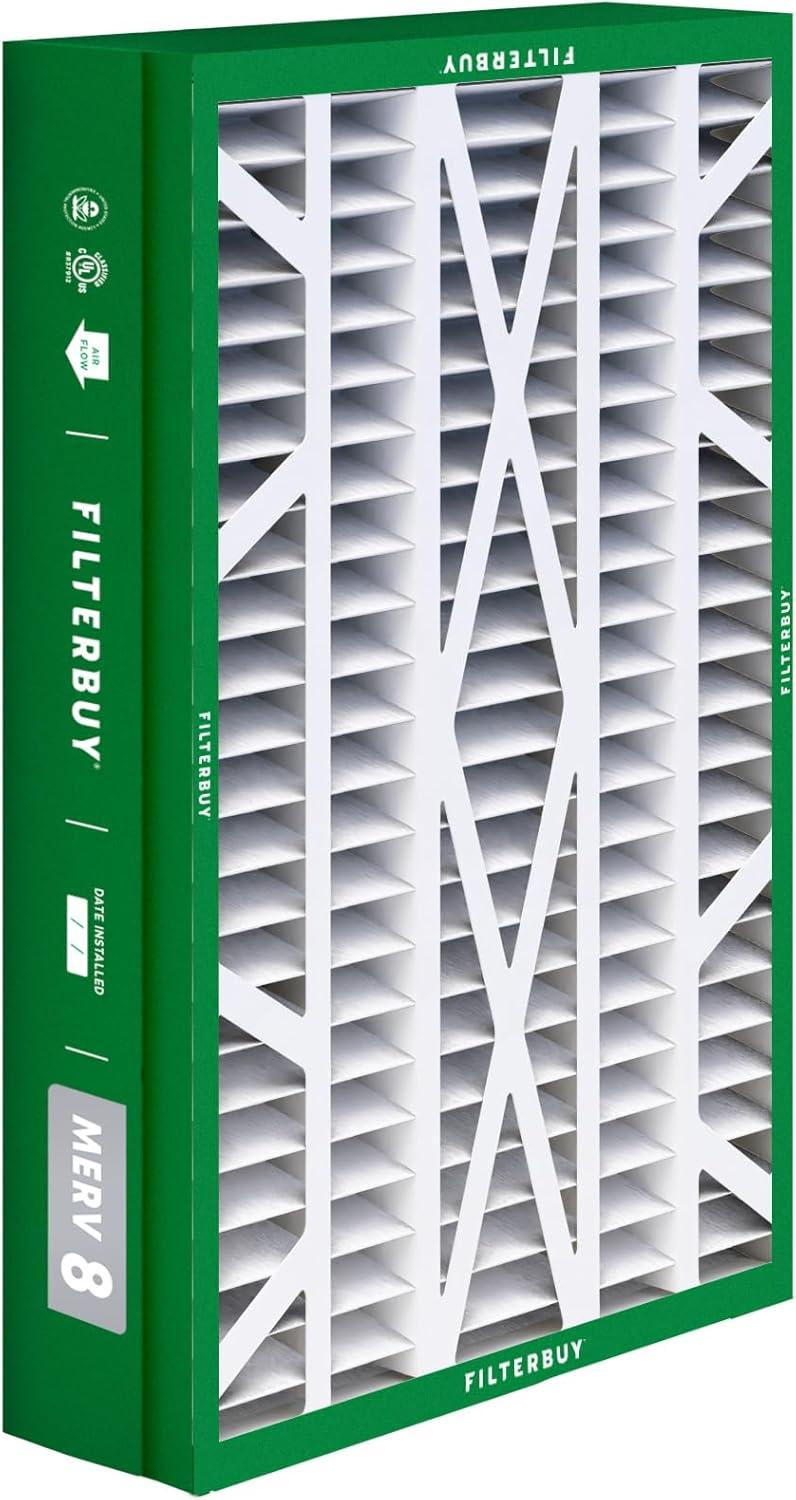 imageFilterbuy 10x17x2 Air Filter MERV 8 Dust Defense 4Pack Pleated Outer Filters Replacement for WEN 3410902430272 Air Filtration System Actual Size 969 x 1656 x 175 Inches145x27x5