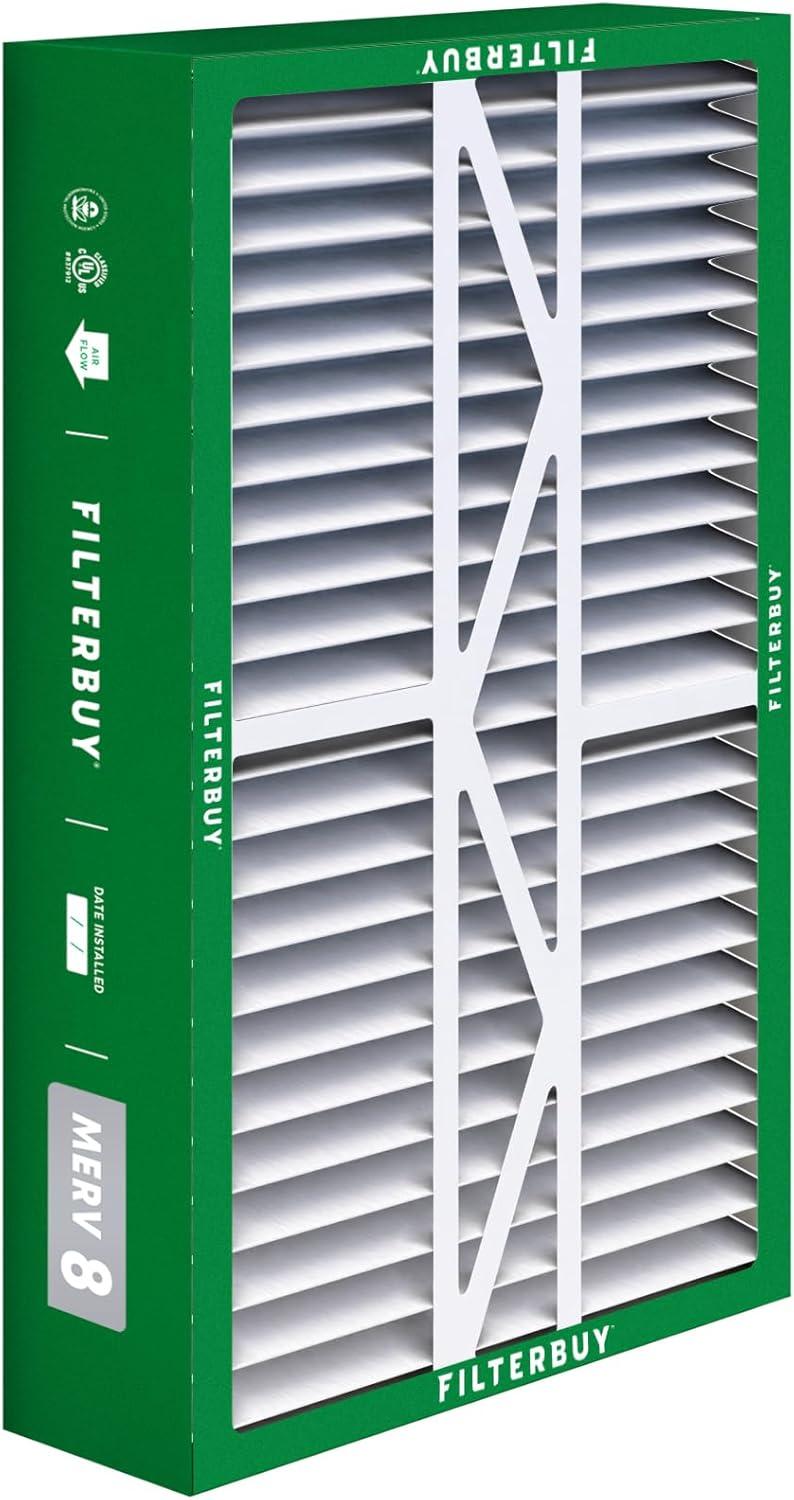 imageFilterbuy 10x17x2 Air Filter MERV 8 Dust Defense 4Pack Pleated Outer Filters Replacement for WEN 3410902430272 Air Filtration System Actual Size 969 x 1656 x 175 Inches16x25x5 Actual 1538 x 2550 x 525