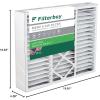 imageFilterbuy 145x27x5 Air Filter MERV 8 Dust Defense 1Pack Pleated HVAC AC Furnace Air Filters for Trane American Standard Honeywell and Accumulair Actual Size 1406 x 2613 x 497 Inches20x20x5 Actual 1963 x 1988 x 438