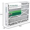 imageFilterbuy 145x27x5 Air Filter MERV 8 Dust Defense 1Pack Pleated HVAC AC Furnace Air Filters for Trane American Standard Honeywell and Accumulair Actual Size 1406 x 2613 x 497 Inches175x21x5