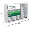 imageFilterbuy 145x27x5 Air Filter MERV 8 Dust Defense 1Pack Pleated HVAC AC Furnace Air Filters for Trane American Standard Honeywell and Accumulair Actual Size 1406 x 2613 x 497 Inches175x27x5