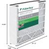 imageFilterbuy 145x27x5 Air Filter MERV 8 Dust Defense 1Pack Pleated HVAC AC Furnace Air Filters for Trane American Standard Honeywell and Accumulair Actual Size 1406 x 2613 x 497 Inches20x25x5 Actual 1963 x 2413 x 488