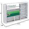 imageFilterbuy 145x27x5 Air Filter MERV 8 Dust Defense 1Pack Pleated HVAC AC Furnace Air Filters for Trane American Standard Honeywell and Accumulair Actual Size 1406 x 2613 x 497 Inches16x26x5