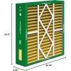 imageFilterbuy 21x215x5 Air Filter MERV 11 Allergen Defense 4Pack Pleated HVAC AC Furnace Air Filters Replacement for Trane Perfect Fit ampamp American Standard Actual Size 2000 x 2109 x 497 Inches20x25x5 Actual 2019 x 2531 x 525