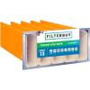 imageFilterbuy 12x24x12 Air Filter MERV 11 No Header 3Pack Rigid Cell Box Filters HVAC Replacement Actual Size 1138 x 2338 x 1138 Inches
