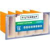 imageFilterbuy 12x24x12 Air Filter MERV 11 No Header 3Pack Rigid Cell Box Filters HVAC Replacement Actual Size 1138 x 2338 x 1138 Inches