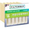 imageFilterbuy 12x24x12 Air Filter MERV 11 No Header 4Pack Rigid Cell Box Filters HVAC Replacement Actual Size 1138 x 2338 x 1138 Inches