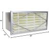 imageFilterbuy 12x24x12 Air Filter MERV 14 Header 1Pack Rigid Cell Filters HVAC Replacement Actual Size 975 x 2175 x 1138 Inches