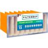 imageFilterbuy 12x24x12 Air Filter MERV 14 No Header 1Pack Rigid Cell Box Filters HVAC Replacement Actual Size 1138 x 2338 x 1138 Inches