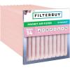 imageFilterbuy 12x24x12 Air Filter MERV 14 No Header 2Pack Rigid Cell Box Filters HVAC Replacement Actual Size 1138 x 2338 x 1138 Inches