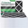 imageFilterbuy 24x24x12 Air Filter MERV 13 Header 1Pack Rigid Cell Filters HVAC Replacement Actual Size 2175 x 2175 x 1138 Inches