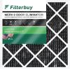 imageFilterbuy 24x24x12 Air Filter MERV 13 Header 1Pack Rigid Cell Filters HVAC Replacement Actual Size 2175 x 2175 x 1138 Inches