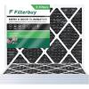 imageFilterbuy 24x24x12 Air Filter MERV 13 Header 2Pack Rigid Cell Filters HVAC Replacement Actual Size 2175 x 2175 x 1138 Inches