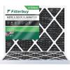 imageFilterbuy 24x24x12 Air Filter MERV 13 Header 2Pack Rigid Cell Filters HVAC Replacement Actual Size 2175 x 2175 x 1138 Inches
