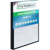 imageFilterbuy 24x24x6 Air Filter MERV 11 No Header 3Pack Rigid Cell Box Filters HVAC Replacement Actual Size 2338 x 2338 x 575 Inches
