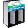 imageFilterbuy 24x24x6 Air Filter MERV 11 No Header 4Pack Rigid Cell Box Filters HVAC Replacement Actual Size 2338 x 2338 x 575 Inches