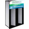 imageFilterbuy 24x24x6 Air Filter MERV 13 No Header 1Pack Rigid Cell Box Filters HVAC Replacement Actual Size 2338 x 2338 x 575 Inches