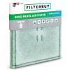 imageFilterbuy 24x24x6 Air Filter MERV 14 No Header 1Pack Rigid Cell Box Filters HVAC Replacement Actual Size 2338 x 2338 x 575 Inches