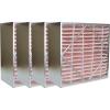 imageFilterbuy 20x20x12 Air Filter MERV 11 No Header 4Pack Rigid Cell Box Filters HVAC Replacement Actual Size 1938 x 1938 x 1138 Inches