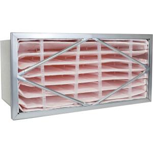 imageFilterbuy 12x24x12 Air Filter MERV 11 Header 1Pack Rigid Cell Filters HVAC Replacement Actual Size 975 x 2175 x 1138 Inches