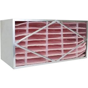 imageFilterbuy 12x24x12 Air Filter MERV 11 No Header 1Pack Rigid Cell Box Filters HVAC Replacement Actual Size 1138 x 2338 x 1138 Inches