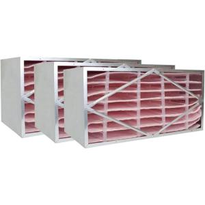 imageFilterbuy 12x24x12 Air Filter MERV 11 No Header 3Pack Rigid Cell Box Filters HVAC Replacement Actual Size 1138 x 2338 x 1138 Inches