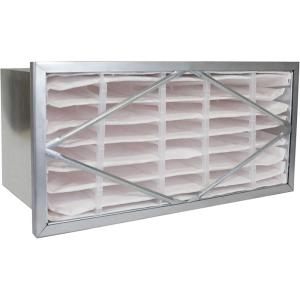 imageFilterbuy 12x24x12 Air Filter MERV 13 Header 1Pack Rigid Cell Filters HVAC Replacement Actual Size 975 x 2175 x 1138 Inches