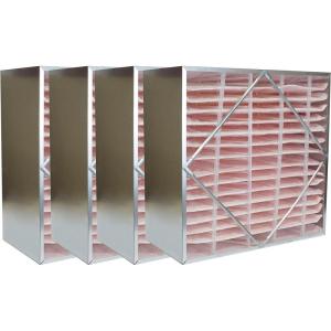 imageFilterbuy 20x20x12 Air Filter MERV 11 No Header 4Pack Rigid Cell Box Filters HVAC Replacement Actual Size 1938 x 1938 x 1138 Inches