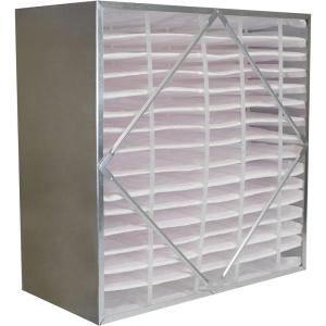 imageFilterbuy 20x20x12 Air Filter MERV 13 No Header 1Pack Rigid Cell Box Filters HVAC Replacement Actual Size 1938 x 1938 x 1138 Inches