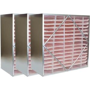 imageFilterbuy 20x20x6 Air Filter MERV 11 No Header 3Pack Rigid Cell Box Filters HVAC Replacement Actual Size 1938 x 1938 x 575 Inches