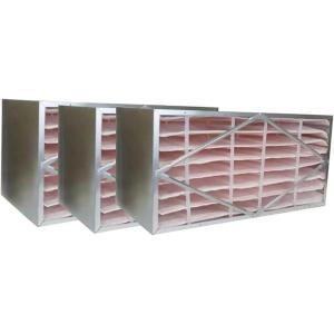 imageFilterbuy 20x24x12 Air Filter MERV 13 No Header 3Pack Rigid Cell Box Filters HVAC Replacement Actual Size 1938 x 2338 x 1138 Inches