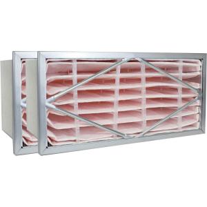 imageFilterbuy 20x24x6 Air Filter MERV 11 Header 2Pack Rigid Cell Filters HVAC Replacement Actual Size 1775 x 2175 x 575 Inches