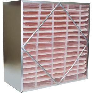 imageFilterbuy 24x24x12 Air Filter MERV 11 No Header 1Pack Rigid Cell Box Filters HVAC Replacement Actual Size 2338 x 2338 x 1138 Inches