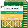 imageFilterbuy 17x17x2 Air Filter MERV 11 Allergen Defense 12Pack Pleated HVAC AC Furnace Air Filters Replacement Actual Size 1700 x 1700 x 175 Inches