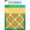 imageFilterbuy 145x19x2 Air Filter MERV 11 Allergen Defense 1Pack Pleated HVAC AC Furnace Air Filters Replacement Actual Size 1450 x 1900 x 175 Inches