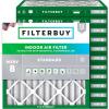 imageFilterbuy 15x15x2 Air Filter MERV 8 Dust Defense 12Pack Pleated HVAC AC Furnace Air Filters Replacement Actual Size 1500 x 1500 x 175 Inches
