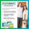 imageFilterbuy 10x10x4 Air Filter MERV 13 MPR 1900 Health Defense Replacement 5Pack Electrostatic Pleated HVAC AC Furnace Filters Made in USA Actual Size 950 x 950 x 363
