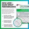 imageFilterbuy 10x30x2 Air Filter MERV 8 Dust Defense 3Pack Pleated HVAC AC Furnace Air Filters Replacement Actual Size 950 x 2950 x 175 Inches
