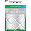 imageFilterbuy 10x15x1 Air Filter MERV 8 Dust Defense 1Pack Pleated HVAC AC Furnace Air Filters Replacement Actual Size 950 x 1450 x 075 Inches